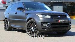 Genuine Revere 22 Wc3 Alloy Wheels & Pirelli Tyres 5x120 Fit Range Rover 5x120