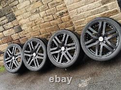 Genuine Revere 22 Wc3 Alloy Wheels & Pirelli Tyres 5x120 Fit Range Rover 5x120