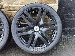 Genuine Revere 22 Wc3 Alloy Wheels & Pirelli Tyres 5x120 Fit Range Rover 5x120