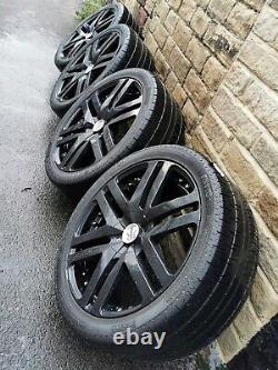 Genuine Revere 22 Wc3 Alloy Wheels & Pirelli Tyres 5x120 Fit Range Rover 5x120