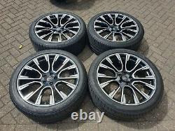 Genuine Urban 22 Phoenix Alloy Wheels + Tyres Range Rover Sport Vogue Discovery