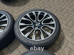 Genuine Urban 22 Phoenix Alloy Wheels + Tyres Range Rover Sport Vogue Discovery