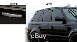 Gloss Black Door Handle Covers Land Range Rover Sport Discovery 3 Freelander 2