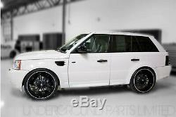 Gloss Black Door Handle Covers Land Range Rover Sport Discovery 3 Freelander 2