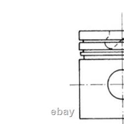 KOLBENSCHMIDT Piston 90624600 FOR Defender Discovery Range Rover Genuine Top Ger