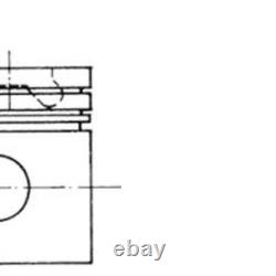 KOLBENSCHMIDT Piston 90624600 FOR Defender Discovery Range Rover Genuine Top Ger