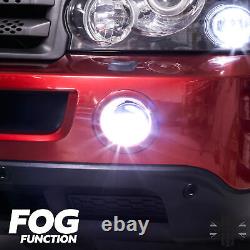 LED DRL Fog Lamps light for Range Rover Sport 2005-09 day running front 2in1 kit