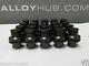 Land Rover Discovery 3/4 Black Coated Wheel Nuts Set X20 Rrd500510 (2004-2015)