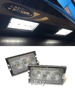Land Rover Discovery 3 & 4 New Led License Number Plate Lamp Lights & Bulbs (x2)