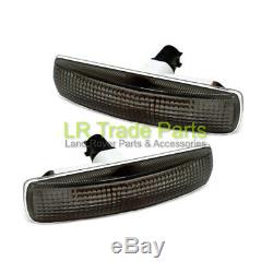 Land Rover Discovery 3 & 4 New Smoked Tinted Side Repeaters Indicator Lights X2