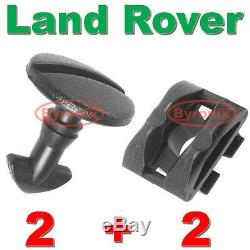 Land Rover Discovery 3 4 Rear Bumper Tow Cover Clips Towing Eye Trim Turn Lock