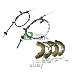 Land Rover Discovery 3 & 4 Rear Hand Brake Cables & Shoes (2004-2016) Lhs & Rhs