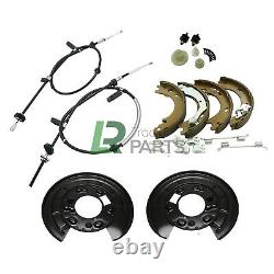 Land Rover Discovery 3 & 4 Rear Hand Brake Epb Overhaul Kit Cables Shoes Shields