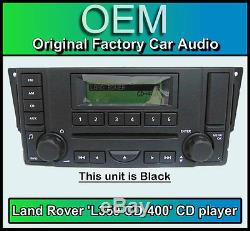 Land Rover Discovery 3 CD player radio, L359 CD-400 car stereo headunit