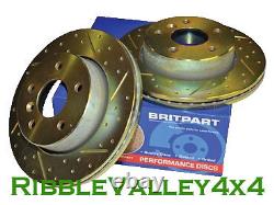 Land Rover Discovery 3 & Range Rover Sport Front Brake Discs Performance Da4612