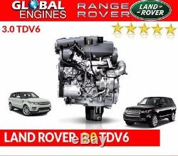 Land Rover Discovery 4 3.0 Tdv6 Engine Supply & Fitted