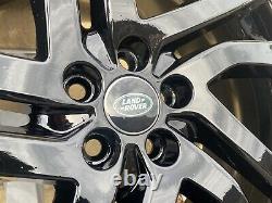 Land Rover Discovery Sport / Evoque / FL2 20 Inch Black Alloy Wheels Contis
