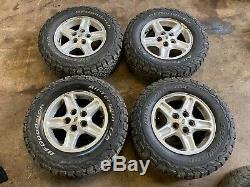 Land Rover Discovery Td5 16 Alloy Wheels And Tyres 235/70/16 Bfgoodrich