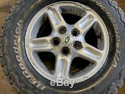 Land Rover Discovery Td5 16 Alloy Wheels And Tyres 235/70/16 Bfgoodrich