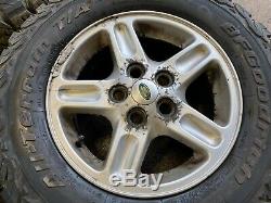 Land Rover Discovery Td5 16 Alloy Wheels And Tyres 235/70/16 Bfgoodrich