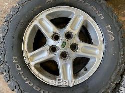 Land Rover Discovery Td5 16 Alloy Wheels And Tyres 235/70/16 Bfgoodrich