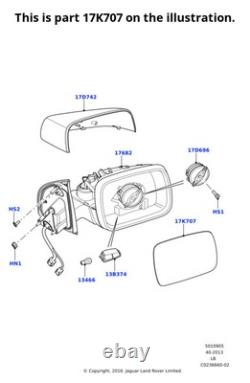 Land Rover Genuine Glass Door Mirror Fits Discovery Range Rover Sport LR013774