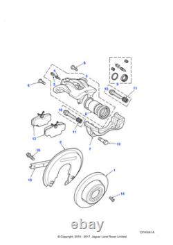 Land Rover Genuine Housing Rear Caliper Fits Discovery Range Rover STC1905E