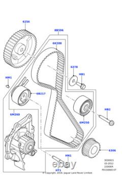 Land Rover Genuine Pulley Tension Fits Range Rover Evoque Discovery LR009395