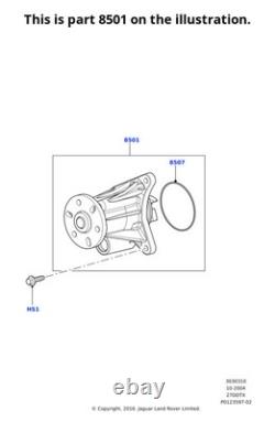 Land Rover Genuine Pump Water Fits Discovery Range Rover Sport LR009324