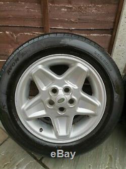 Land Rover discovery 2 Td5 V8 Range Rover P38 Mondial Alloy Wheels 18 Inch x5