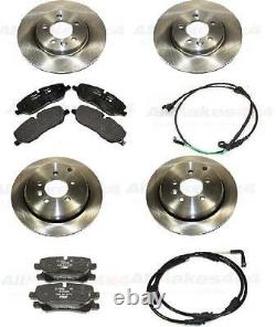 Lr Range Rover Sport 2005 To 2009 2.7 Tdv6 Front And Rear Brake Disc And Pad Kit