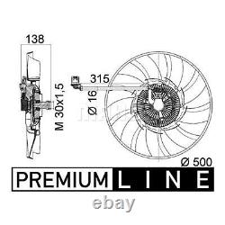 MAHLE Fan, engine cooling CFF 471 000P FOR Discovery Range Rover Sport Genuine T