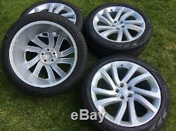 New 22 Genuine Land Rover Discovery 5 Style 5011 Alloy Wheels Pirelli Tyres