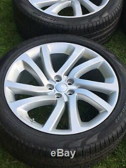 New 22 Genuine Land Rover Discovery 5 Style 5011 Alloy Wheels Pirelli Tyres