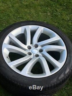 New 22 Genuine Land Rover Discovery 5 Style 5011 Alloy Wheels Pirelli Tyres