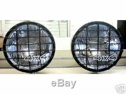 Pair 8 Chrome Spotlights / Driving Lamps 100W for 4x4's (Land Rover) DA4088C