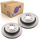 Pair of Rear Brake Disc Fits Land Rover Discovery 4WD Range Blue Print ADJ134306