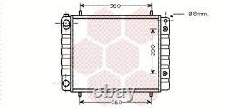 Radiator Engine Cooling Fits Land Rover Discovery I 2.5 Tdi 4x4 I