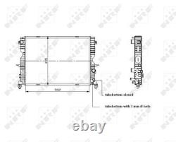 Radiator Engine Cooling Fits Land Rover Discovery Mk II 2.5 Td5 4x4. Land Rov