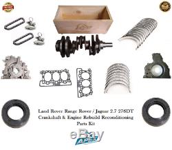 Range Rover 2.7 Crankshaft Land Rover 276dt Engine Rebuild Reconditioning Parts