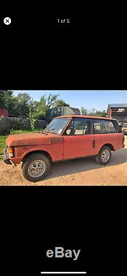 Range Rover 2 door barn find