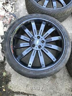 Range Rover 22 Alloy Wheels with Tyres 5x108 PCD Land Rover Discovery L322