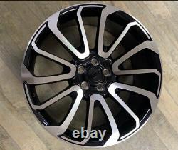 Range Rover Alloys 22 Turbine Style Wheels Fits Vogue Sport Discovery SVR SVO