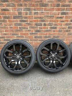 Range Rover Defender Sport Discovery 22 Inch Alloy Wheels Continental Tyres