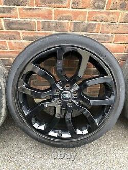 Range Rover Defender Sport Discovery 22 Inch Alloy Wheels Continental Tyres