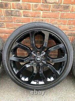 Range Rover Defender Sport Discovery 22 Inch Alloy Wheels Continental Tyres