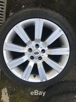 Range Rover / Discovery Stormer 20 Inch Alloy Wheels 275 40 20 Genuine Tyres