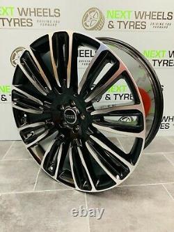 Range Rover Evoque 22'' Alloy Wheels 9007 style Sport With New Tyres Set of 4
