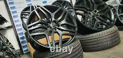 Range Rover Evoque 22inch Alloy Wheels & New Tyres Discovery Sport Satin Black