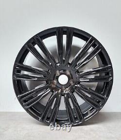 Range Rover Evoque Gloss Black 22 inch R Dynamic Style Alloy Wheels New x4